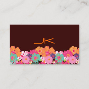 PixDezines-Blommigt ~ Alegre Visitkort