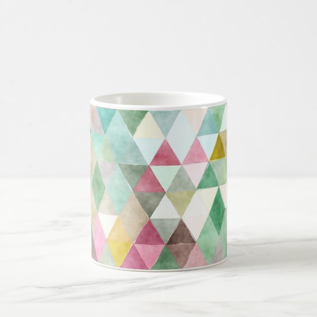 PixDezines Boho Geometric/justerable triangles Kaffemugg (Center)