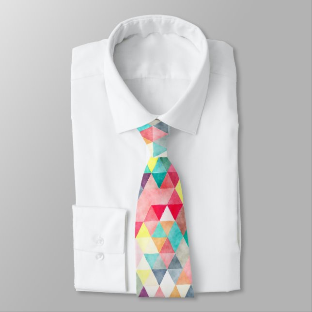 PixDezines Boho Geometric/justerbara trianglar Slips (Bunden)