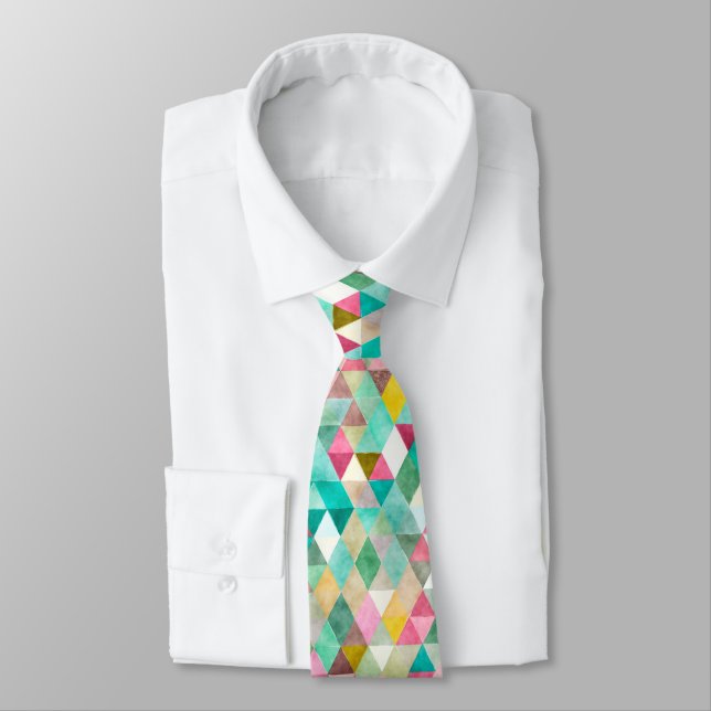 PixDezines Boho Geometrisk/justerbara trianglar Slips (Bunden)