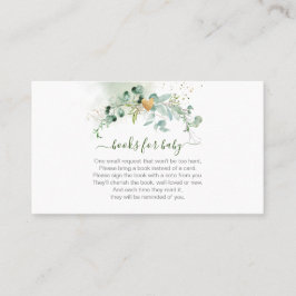 PixDezines Bokförfrågan Vattenfärg Eukalyptus Kuve Placeringskort