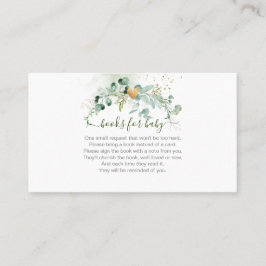 PixDezines Bokförfrågan, Vattenfärg Eukalyptus Placeringskort