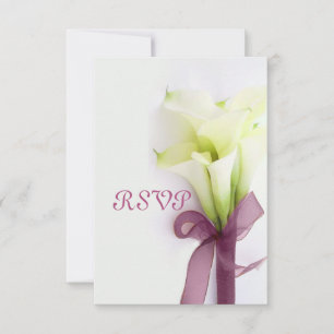 PixDezines bouquet, white calla lilies OSA Kort