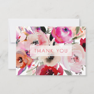 PixDezines Bridal Shower Watercolor Summer Floral Tack Kort