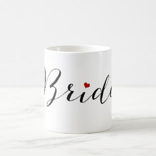 PixDezines - Bride/Modern skript Kaffemugg