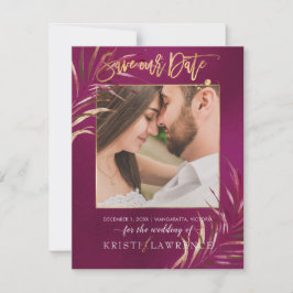 PixDezines Burgundy Handflatan/Photo spara till da Datumet