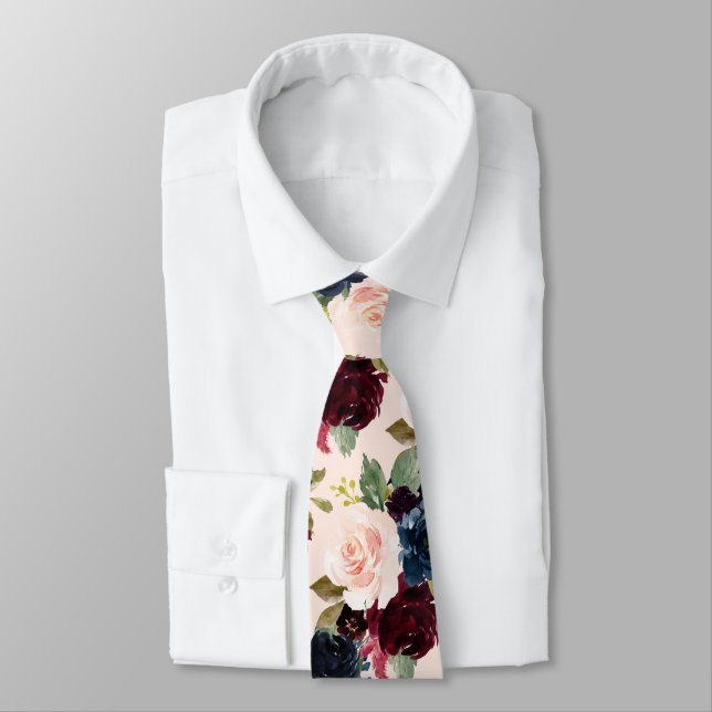 PixDezines  Burgundy Navy Flours DIY Backgrand Slips (Bunden)