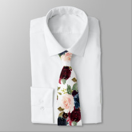 PixDezines  Burgundy Navy Watercolor Flowers Slips