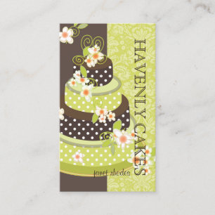 PixDezines Cake/Bakery/pâtisserie Visitkort