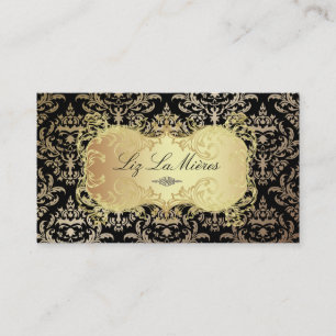 PixDezines Céline Damask Visitkort