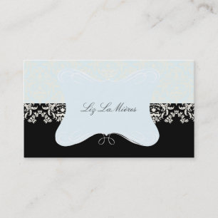 PixDezines Céline Damask Visitkort