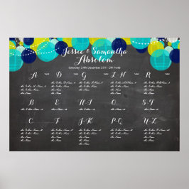 PixDezines chalkboard+lanternor/sittdiagram Poster