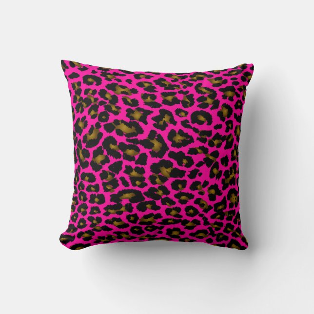 PixDezines cheetah diy färg Kudde (Framsida)