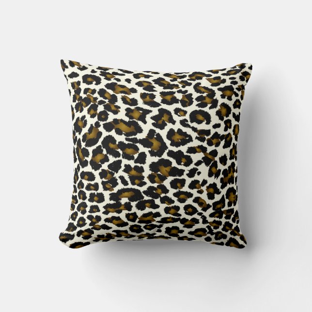PixDezines cheetah diy färg Kudde (Framsida)