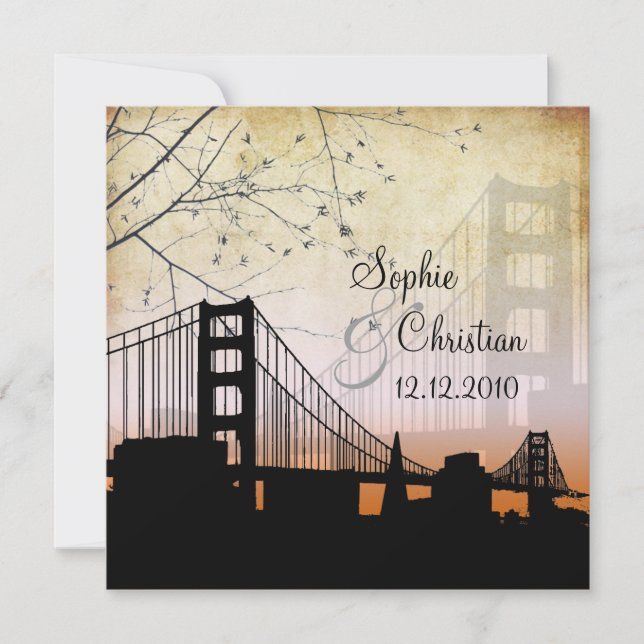 PixDezines Chicago Lakeshore Skyline/Invitations Inbjudningar (Framsida)