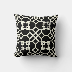 PixDezines chinois trellis/diy-bakgrund färg Kudde