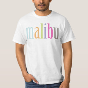 PixDezines Colorful Malibu t Tröja