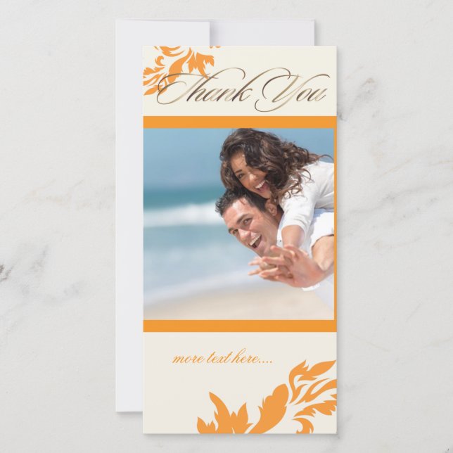 PixDezines Damask 12/Tack Tack Kort (Framsida)