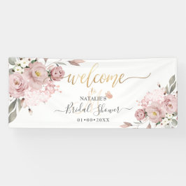 PixDezines dammig rosa rosor akvarell blommor