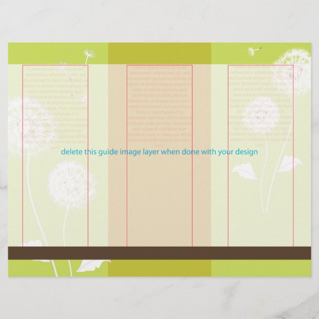 PixDezines dandelions/diy-bakgrund+trim (Framsida)