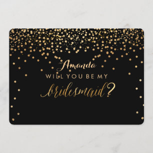 PixDezines Dazzled Faux Guld kommer att du... Brid Inbjudningar