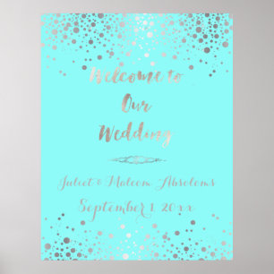 PixDezines dazzled/faux silver specs/DIY färg Poster