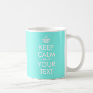 PixDezines DIY Behålla Lugn/DIY Färg Kaffemugg