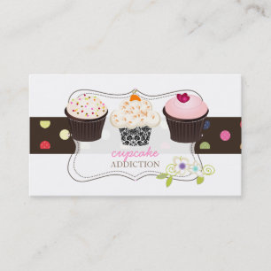 PixDezines diy-cupcake Visitkort
