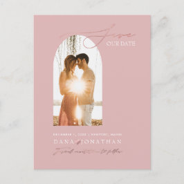 PixDezines DIY färg Arch Ram Dusty Rosa Spara Th Vykort