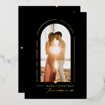 PixDezines DIY färg Black Arch-Spara vårt datum