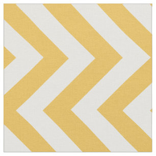 PixDezines DIY färg/chevron mönster/gul Tyg