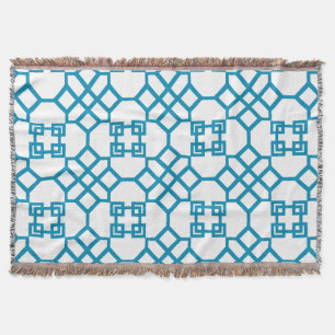 PixDezines DIY färg/chinoise trellis Filt