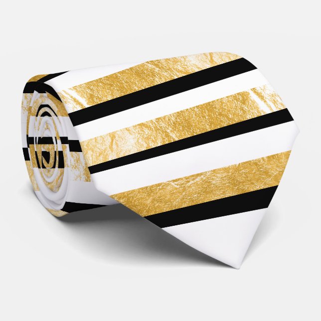 PixDezines diy färg/faux guld/black/white Slips (Rullad)