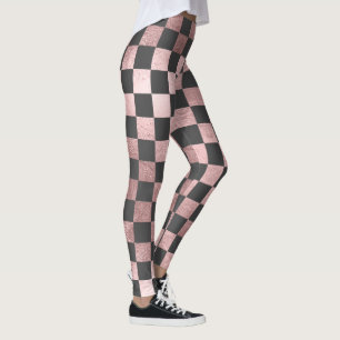 PixDezines DIY Färg/Faux Ro Guld/Kontrollerad Leggings