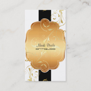 PixDezines Diy färg/filigree-snurrar i bakgrunden Visitkort