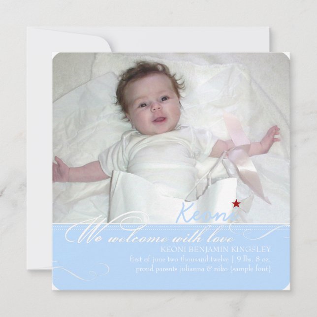 PixDezines diy färg, födelsetal Meddelande (Framsida)