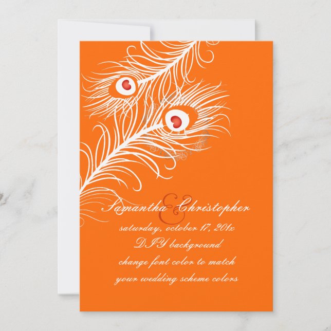 PixDezines diy färg, pommes pommes pommes pommes p Inbjudningar (Framsida)