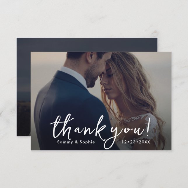 PixDezines DIY färg Script Tack (Fram/baksida)