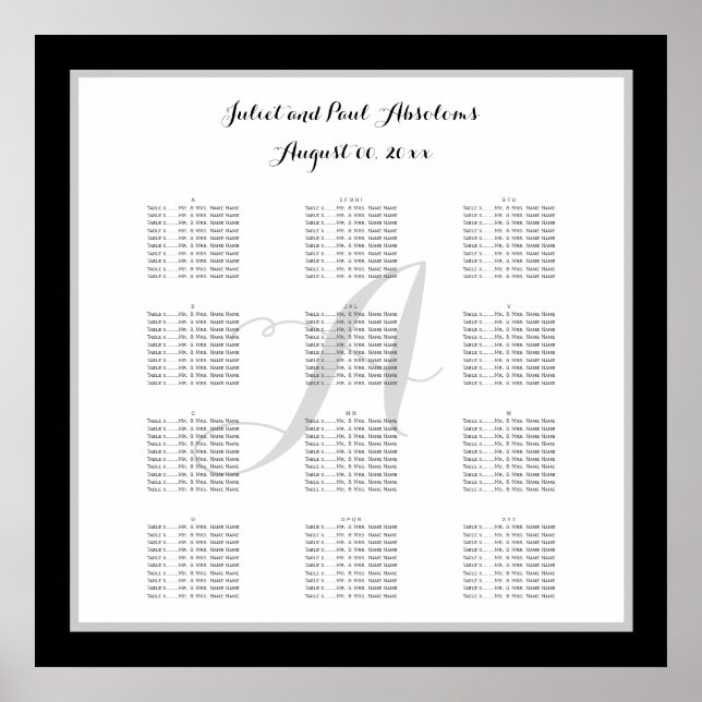 PixDezines DIY färg/vanligt sittdiagram Poster (Framsidan)