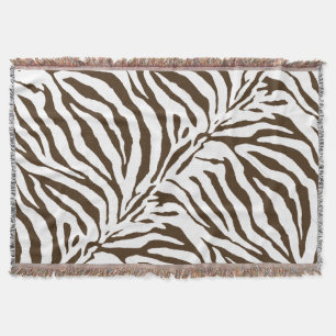 PixDezines DIY färg/zebra tryck Mysfilt
