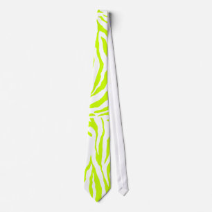 PixDezines DIY färg zebra tryck Slips