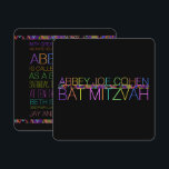 PixDezines DIY-färger/neon/bar mitzvah Inbjudningar<br><div class="desc">PixDezines neonljus typografi bar/bat mitzvah med DIY bakgrundsfärg,  typsnitt och typsnittsfärger.

Om du vill se fler av våra mitzvah-samlingar kopierar och klistrar du in denna URL:
www.zazzle.com/pixdezines mitzvah?rf=238007904023613149

✡ Copyright © 2008-2016 PixDezines.com™ och PixDezines™ på Zazzle.com. Med ensamrätt.</div>