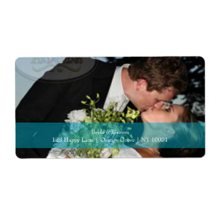 PixDezines DIY-fotoadressetiketter Fraktsedel