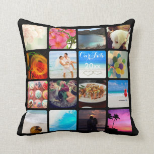 PixDezines DIY Instagram Collage Photos, DIY färg Kudde