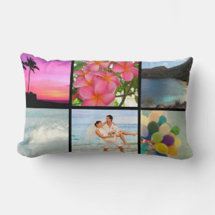 PixDezines DIY Instagram Collage Photos, DIY färg Lumbarkudde