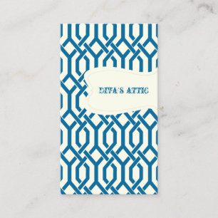 PixDezines diy typsnitt+färg / Kew Trellis Visitkort