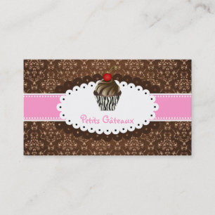 PixDezines elegant Chokladrocka Visitkort
