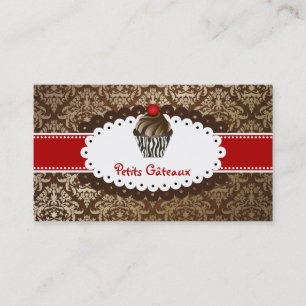 PixDezines elegant Chokladrocka Visitkort
