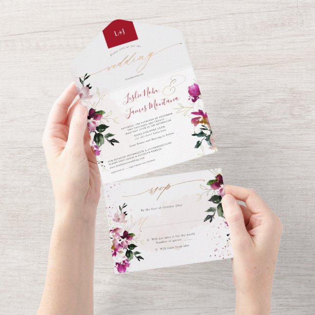 PixDezines Elegant Red Cherry Sweetpeas (Tearaway)