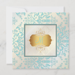PixDezines Étienne Damask Inbjudningar
